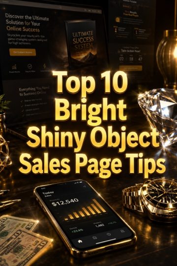 Top 10 Bright Shiny Object Sales Page Tips