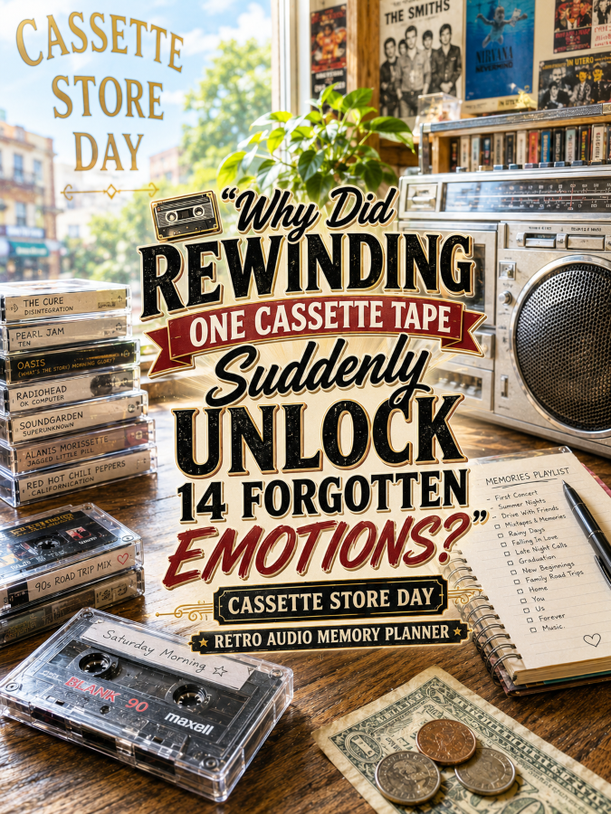 📼 âWhy Did Rewinding One Cassette Tape Suddenly Unlock 14 Forgotten Emotions?â Cassette Store Day Retro Audio Memory Planner 📼 âWhy Did Rewinding One Cassette Tape Suddenly Unlock 14 Forgotten Emotions?â Cassette Store Day Retro Audio Memory Planner