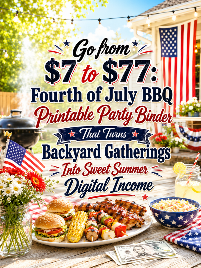 Go from to : Fourth of July BBQ Printable Party Binder That Turns Backyard Gatherings Into Sweet Summer Digital Income Go from to : Fourth of July BBQ Printable Party Binder That Turns Backyard Gatherings Into Sweet Summer Digital Income