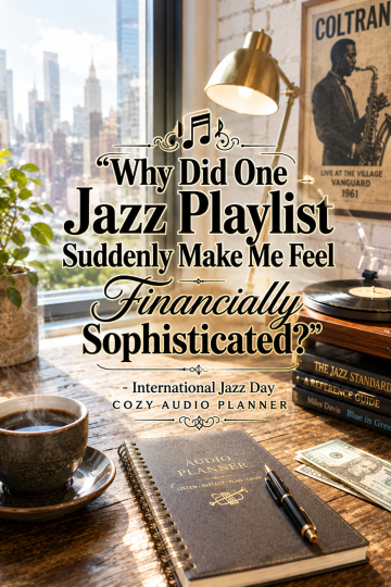 🎶 “Why Did One Jazz Playlist Suddenly Make Me Feel Financially Sophisticated?” – International Jazz Day Cozy Audio Planner