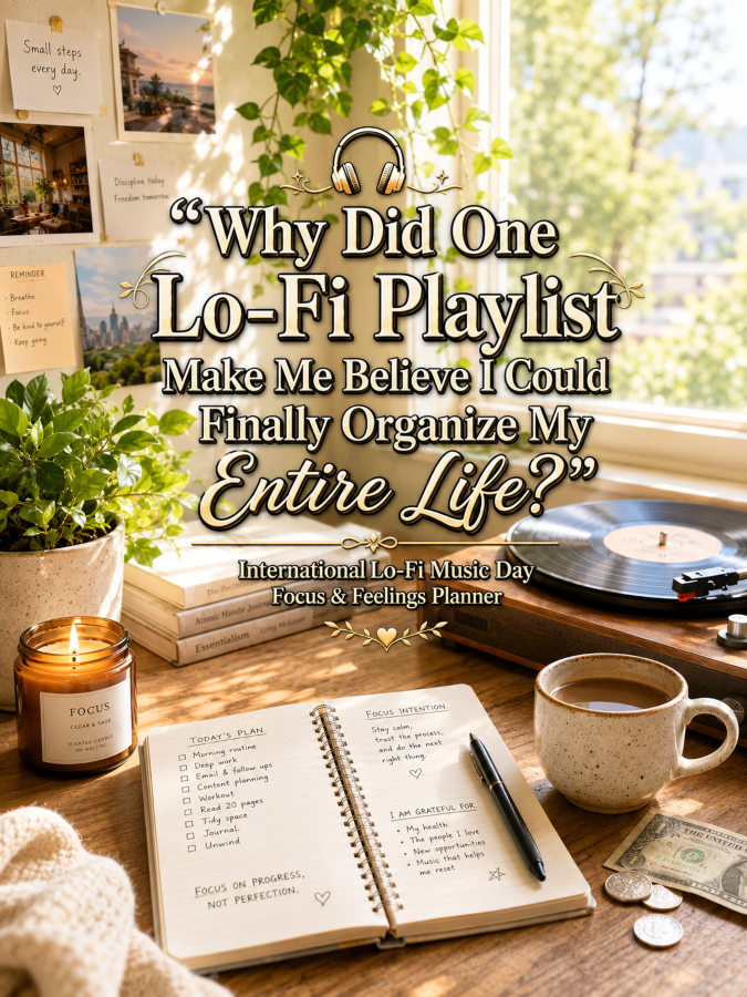 🎧 “Why Did One Lo-Fi Playlist Make Me Believe I Could Finally Organize My Entire Life?” – International Lo-Fi Music Day Focus & Feelings Planner 🎧 “Why Did One Lo-Fi Playlist Make Me Believe I Could Finally Organize My Entire Life?” – International Lo-Fi Music Day Focus & Feelings Planner