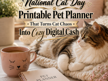 Go from to : National Cat Day Printable Pet Planner That Turns Cat Chaos Into Cozy Digital Cash Go from to : National Cat Day Printable Pet Planner That Turns Cat Chaos Into Cozy Digital Cash