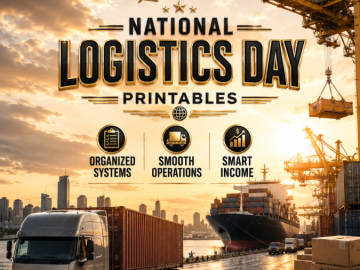 National Logistics Day Printables – Organized Systems, Smooth Operations, Smart Income