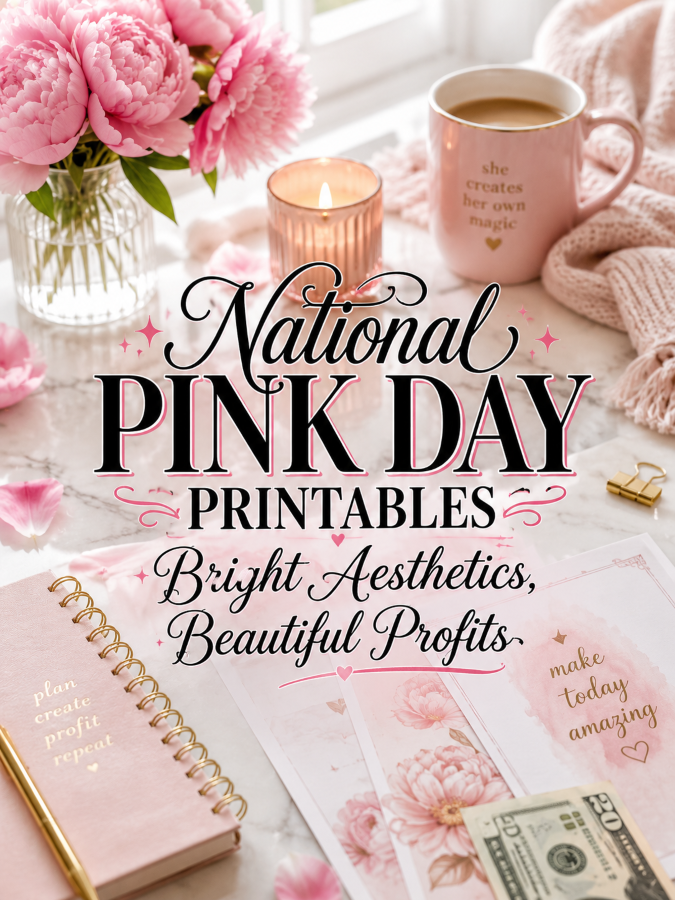 National Pink Day Printables – Bright Aesthetics, Beautiful Profits National Pink Day Printables – Bright Aesthetics, Beautiful Profits