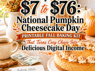 Go from to : National Pumpkin Cheesecake Day Printable Fall Baking Kit That Turns Cozy Chaos Into Delicious Digital Income Go from to : National Pumpkin Cheesecake Day Printable Fall Baking Kit That Turns Cozy Chaos Into Delicious Digital Income