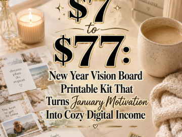 Go from to : New Year Vision Board Printable Kit That Turns January Motivation Into Cozy Digital Income Go from to : New Year Vision Board Printable Kit That Turns January Motivation Into Cozy Digital Income