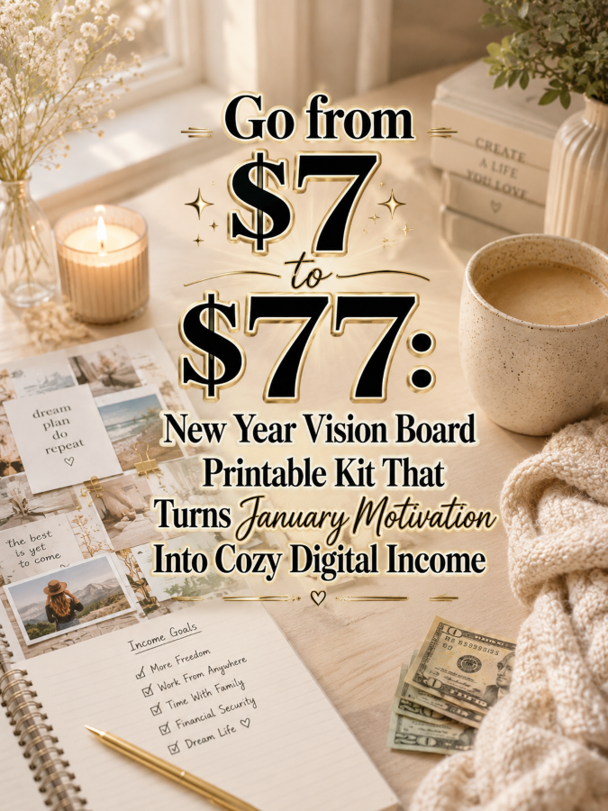 Go from to : New Year Vision Board Printable Kit That Turns January Motivation Into Cozy Digital Income Go from to : New Year Vision Board Printable Kit That Turns January Motivation Into Cozy Digital Income