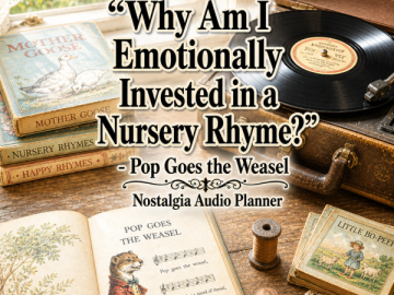 🎶 “Why Am I Emotionally Invested in a Nursery Rhyme?” – Pop Goes the Weasel Nostalgia Audio Planner