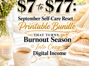 Go from to : September Self-Care Reset Printable Bundle That Turns Burnout Season Into Cozy Digital Income Go from to : September Self-Care Reset Printable Bundle That Turns Burnout Season Into Cozy Digital Income
