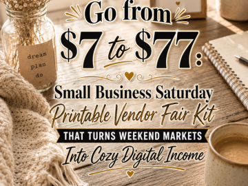 Go from to : Small Business Saturday Printable Vendor Fair Kit That Turns Weekend Markets Into Cozy Digital Income Go from to : Small Business Saturday Printable Vendor Fair Kit That Turns Weekend Markets Into Cozy Digital Income