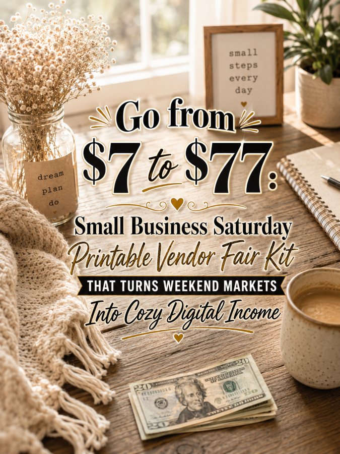 Go from to : Small Business Saturday Printable Vendor Fair Kit That Turns Weekend Markets Into Cozy Digital Income Go from to : Small Business Saturday Printable Vendor Fair Kit That Turns Weekend Markets Into Cozy Digital Income