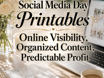 Social Media Day Printables – Online Visibility, Organized Content, Predictable Profit Social Media Day Printables – Online Visibility, Organized Content, Predictable Profit
