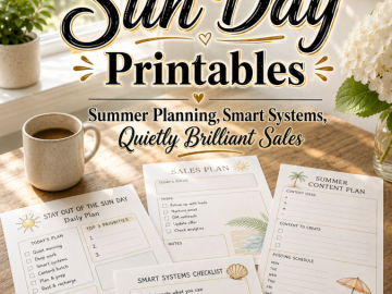 Stay Out of the Sun Day Printables – Summer Planning, Smart Systems, Quietly Brilliant Sales Stay Out of the Sun Day Printables – Summer Planning, Smart Systems, Quietly Brilliant Sales