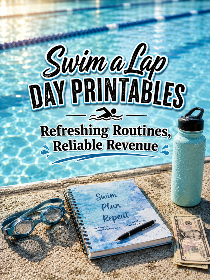 Swim a Lap Day Printables – Refreshing Routines, Reliable Revenue