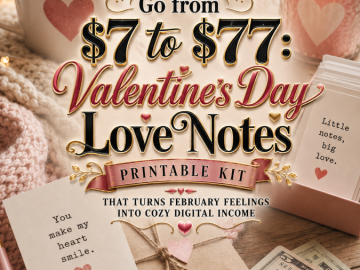 Go from to : Valentine’s Day Love Notes Printable Kit That Turns February Feelings Into Cozy Digital Income Go from to : Valentine’s Day Love Notes Printable Kit That Turns February Feelings Into Cozy Digital Income