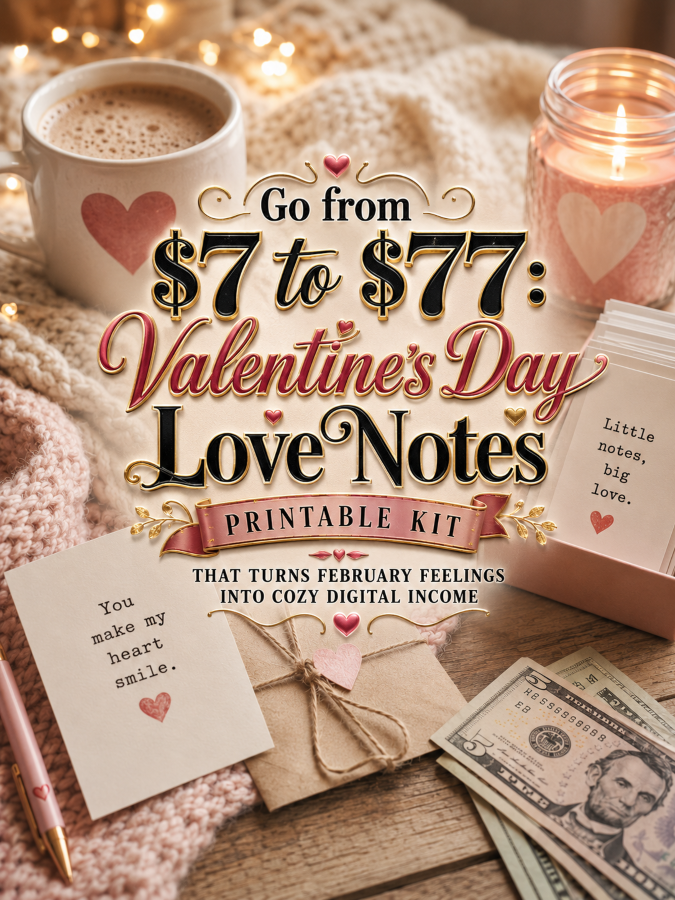 Go from to : Valentine’s Day Love Notes Printable Kit That Turns February Feelings Into Cozy Digital Income Go from to : Valentine’s Day Love Notes Printable Kit That Turns February Feelings Into Cozy Digital Income