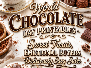 World Chocolate Day Printables – Sweet Treats, Emotional Buyers, Deliciously Easy Sales World Chocolate Day Printables – Sweet Treats, Emotional Buyers, Deliciously Easy Sales