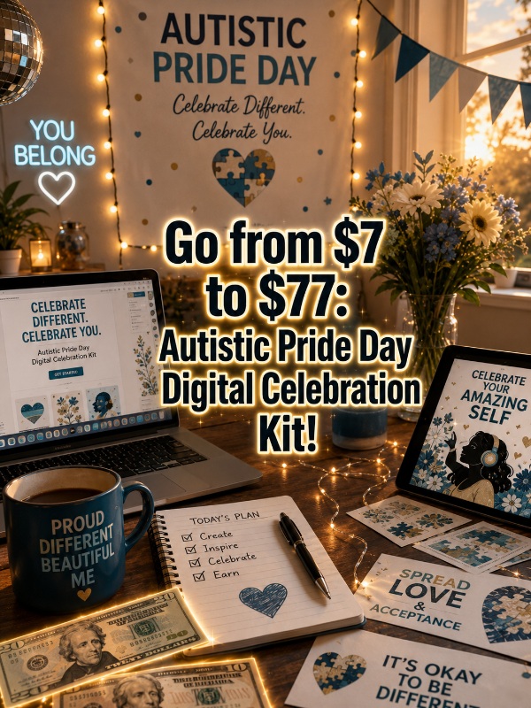 Autistic Pride Day Printables – Meaningful Design, Thoughtful Income Autistic Pride Day Printables – Meaningful Design, Thoughtful Income
