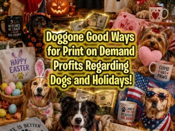 Doggone Good Ways for Print on Demand Profits Regarding Dogs and Holidays!