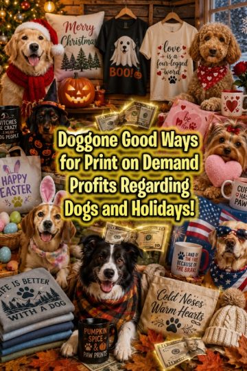 Doggone Good Ways for Print on Demand Profits Regarding Dogs and Holidays!