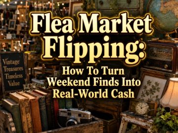 Flea Market Flipping: How To Turn Weekend Finds Into Real-World Cash