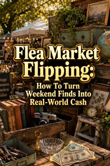 Flea Market Flipping: How To Turn Weekend Finds Into Real-World Cash