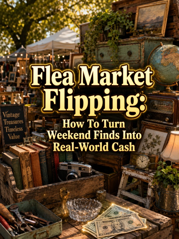 Flea Market Flipping: How To Turn Weekend Finds Into Real-World Cash