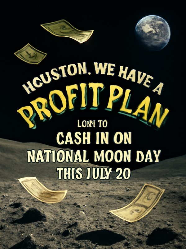 Houston, We Have a Profit Plan: How to Cash In on National Moon Day This July 20