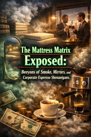 The Mattress Matrix Exposed: Beeyons of Smoke, Mirrors, and Corporate Espresso Shenanigans