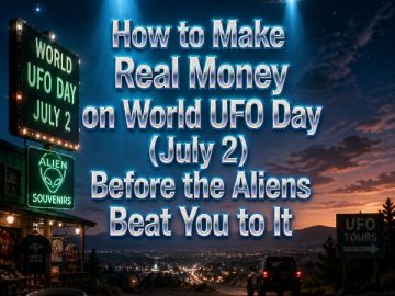 How to Make Real Money on World UFO Day (July 2) Before the Aliens Beat You to It