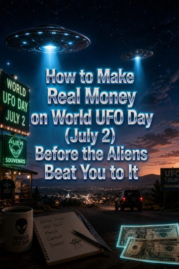 How to Make Real Money on World UFO Day (July 2) Before the Aliens Beat You to It