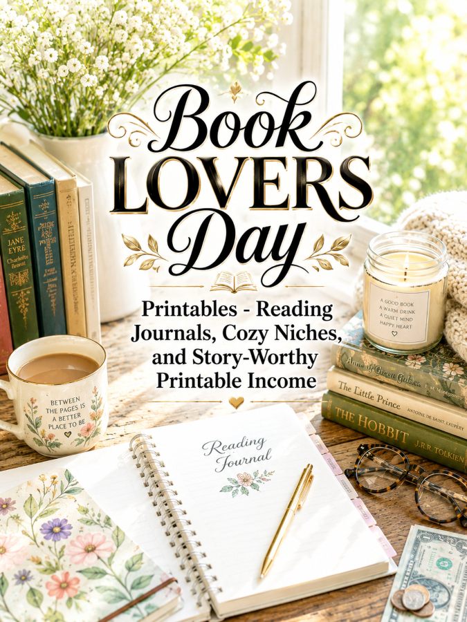 Book Lovers Day Printables – Reading Journals, Cozy Niches, and Story-Worthy Printable Income Book Lovers Day Printables – Reading Journals, Cozy Niches, and Story-Worthy Printable Income