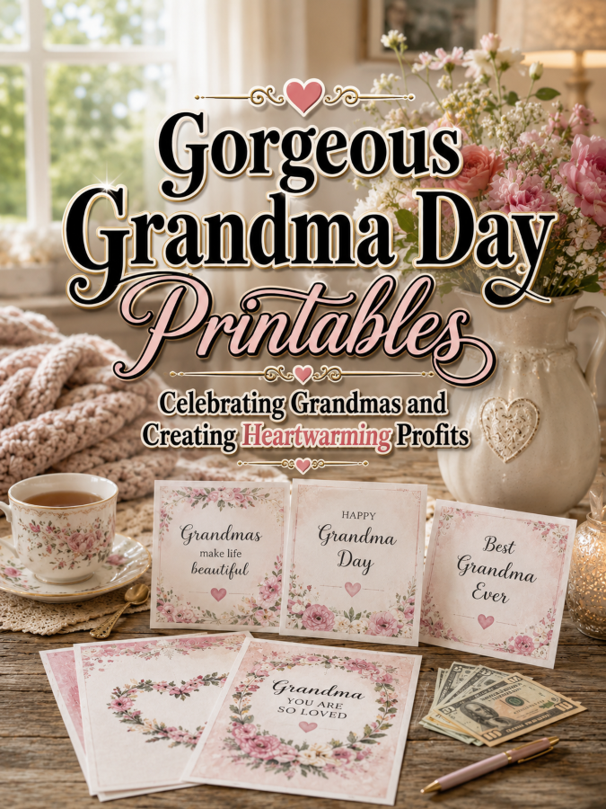 Gorgeous Grandma Day Printables – Celebrating Grandmas and Creating Heartwarming Profits Gorgeous Grandma Day Printables – Celebrating Grandmas and Creating Heartwarming Profits