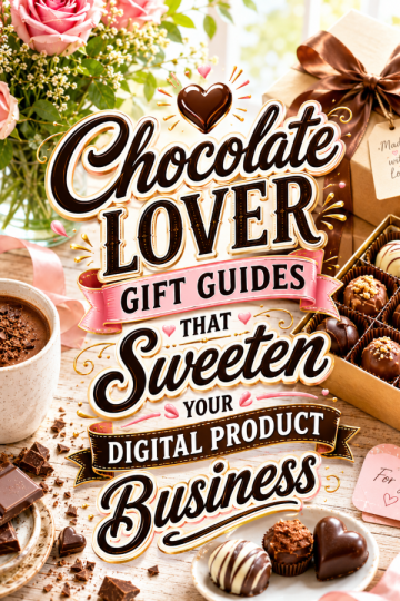 Chocolate Lover Gift Guides That Sweeten Your Digital Product Business