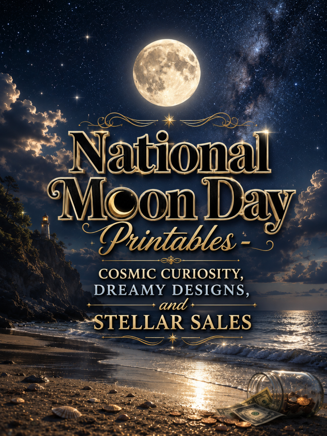 National Moon Day Printables – Cosmic Curiosity, Dreamy Designs, and Stellar Sales National Moon Day Printables – Cosmic Curiosity, Dreamy Designs, and Stellar Sales