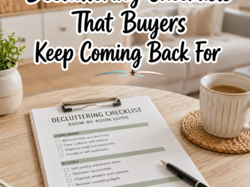 Decluttering Checklists That Buyers Keep Coming Back For