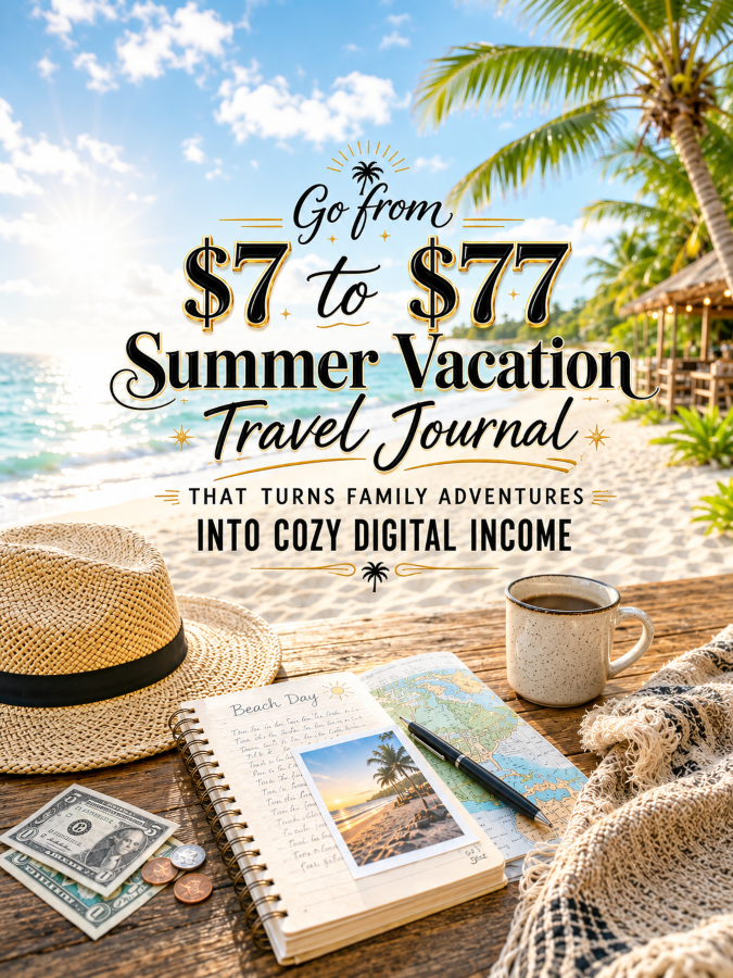 Go from to : Summer Vacation Travel Journal That Turns Family Adventures Into Cozy Digital Income Go from to : Summer Vacation Travel Journal That Turns Family Adventures Into Cozy Digital Income