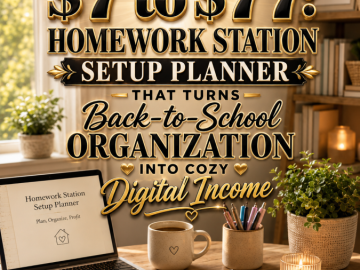 Go from to : Homework Station Setup Planner That Turns Back-to-School Organization Into Cozy Digital Income Go from to : Homework Station Setup Planner That Turns Back-to-School Organization Into Cozy Digital Income