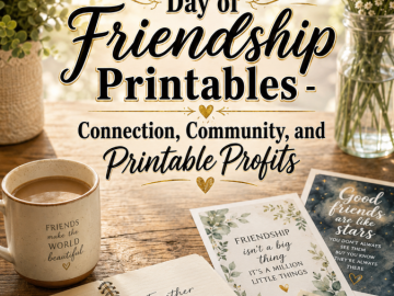 International Day of Friendship Printables – Connection, Community, and Printable Profits International Day of Friendship Printables – Connection, Community, and Printable Profits