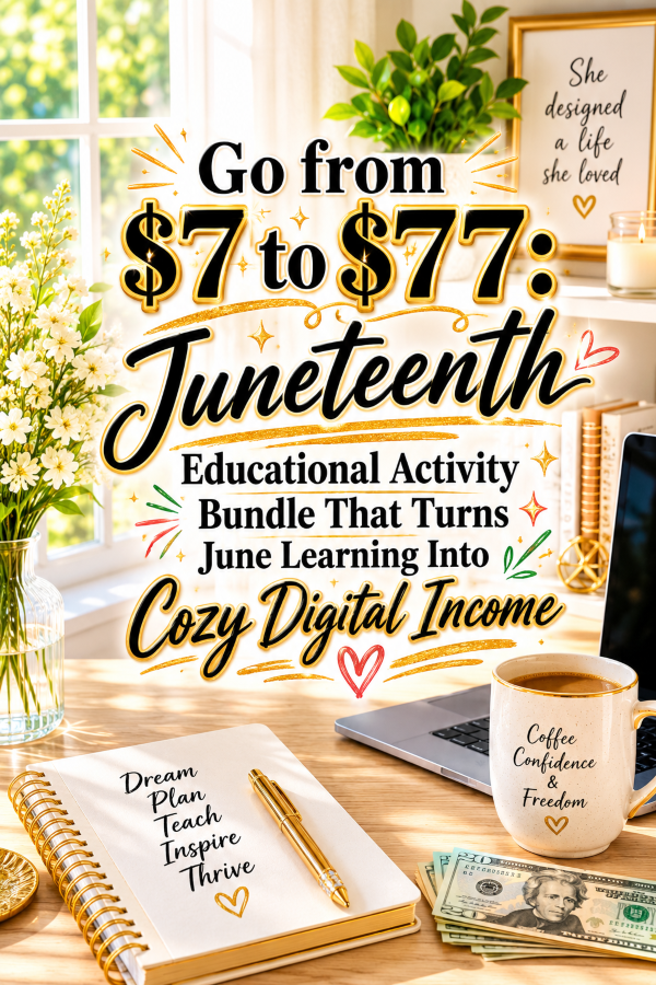 Go from to : Juneteenth Educational Activity Bundle That Turns June Learning Into Cozy Digital Income Go from to : Juneteenth Educational Activity Bundle That Turns June Learning Into Cozy Digital Income