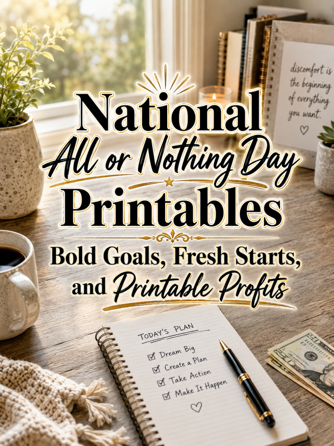 National All or Nothing Day Printables – Bold Goals, Fresh Starts, and Printable Profits National All or Nothing Day Printables – Bold Goals, Fresh Starts, and Printable Profits
