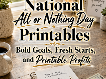 National All or Nothing Day Printables – Bold Goals, Fresh Starts, and Printable Profits National All or Nothing Day Printables – Bold Goals, Fresh Starts, and Printable Profits