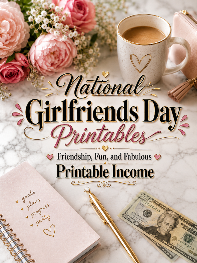 National Girlfriends Day Printables – Friendship, Fun, and Fabulous Printable Income National Girlfriends Day Printables – Friendship, Fun, and Fabulous Printable Income