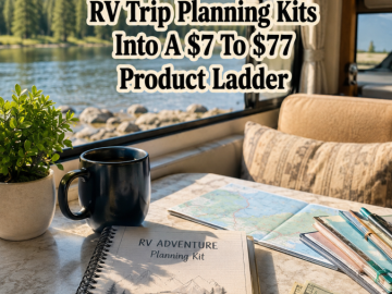 How To Turn RV Trip Planning Kits Into A  To  Product Ladder