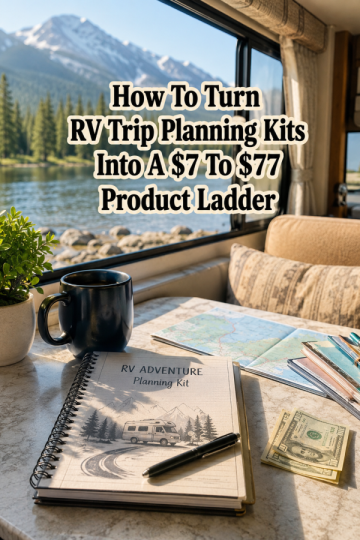 How To Turn RV Trip Planning Kits Into A  To  Product Ladder