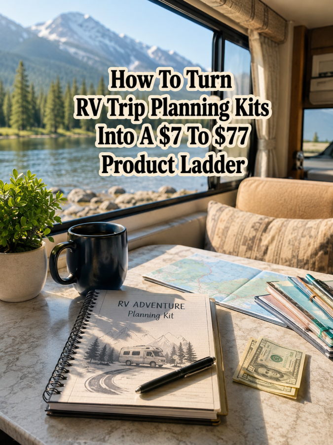 How To Turn RV Trip Planning Kits Into A  To  Product Ladder