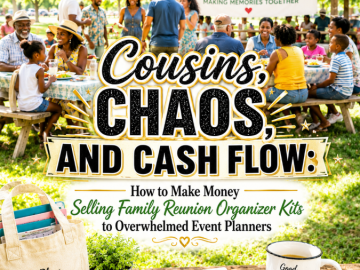 Cousins, Chaos, and Cash Flow: How to Make Money Selling Family Reunion Organizer Kits to Overwhelmed Event Planners