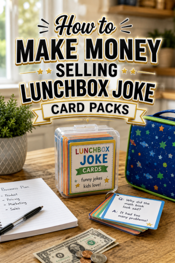 How to Make Money Selling Lunchbox Joke Card Packs
