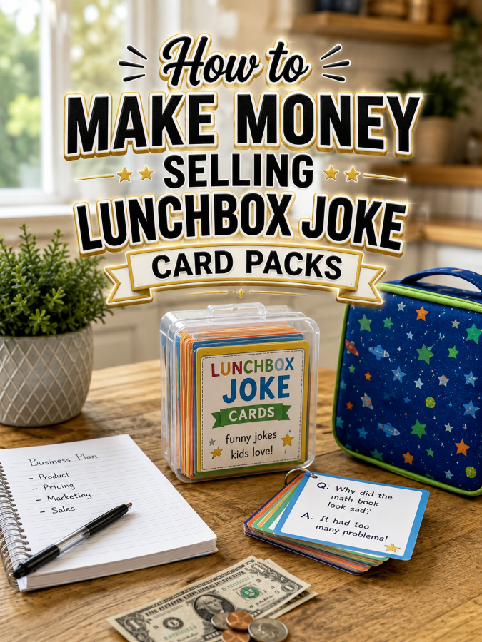 How to Make Money Selling Lunchbox Joke Card Packs
