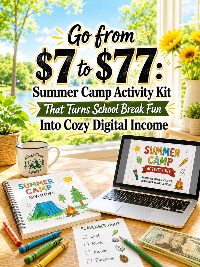 Go from to : Summer Camp Activity Kit That Turns School Break Fun Into Cozy Digital Income Go from to : Summer Camp Activity Kit That Turns School Break Fun Into Cozy Digital Income